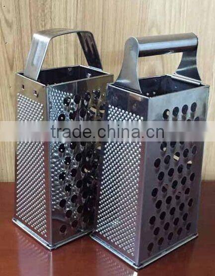 9'' 4 sides Grater Graters Fruit & Vegetable stainless steel grater