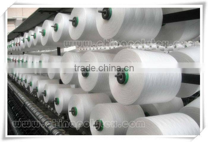 100 pure virgin polyester spun yarn