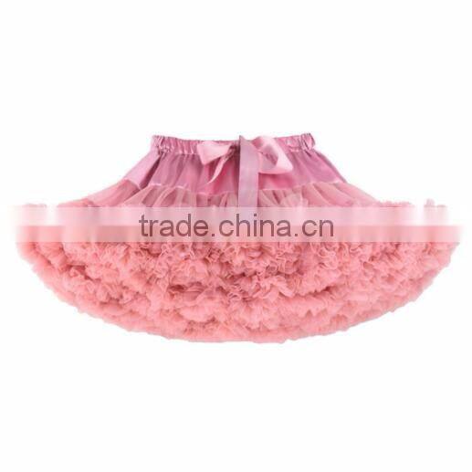 Top Quality Fancy Mini Lovely Skirt Baby Tutu Cake Smash Design Colorful Lace Chiffon Baby Girls Petti Skirts