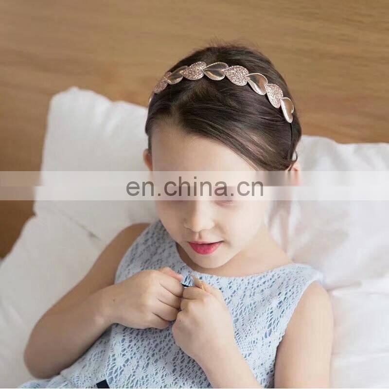 Amazon Hot sale cute sweat-heart plastic Headband for kids