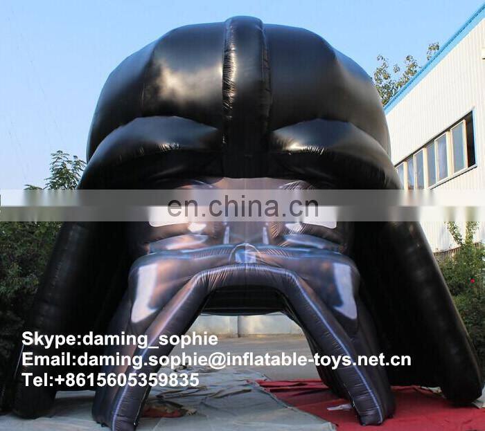 inflatable lion sports tunnel for advertising