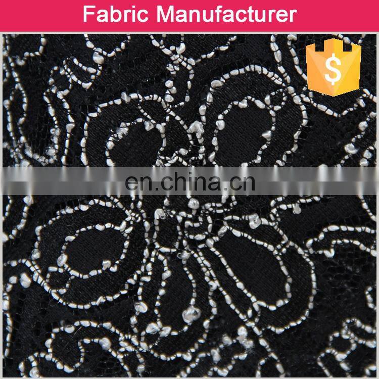 new designer ladies garment 92/8 polyester/spandex lace african lace fabrics for garment