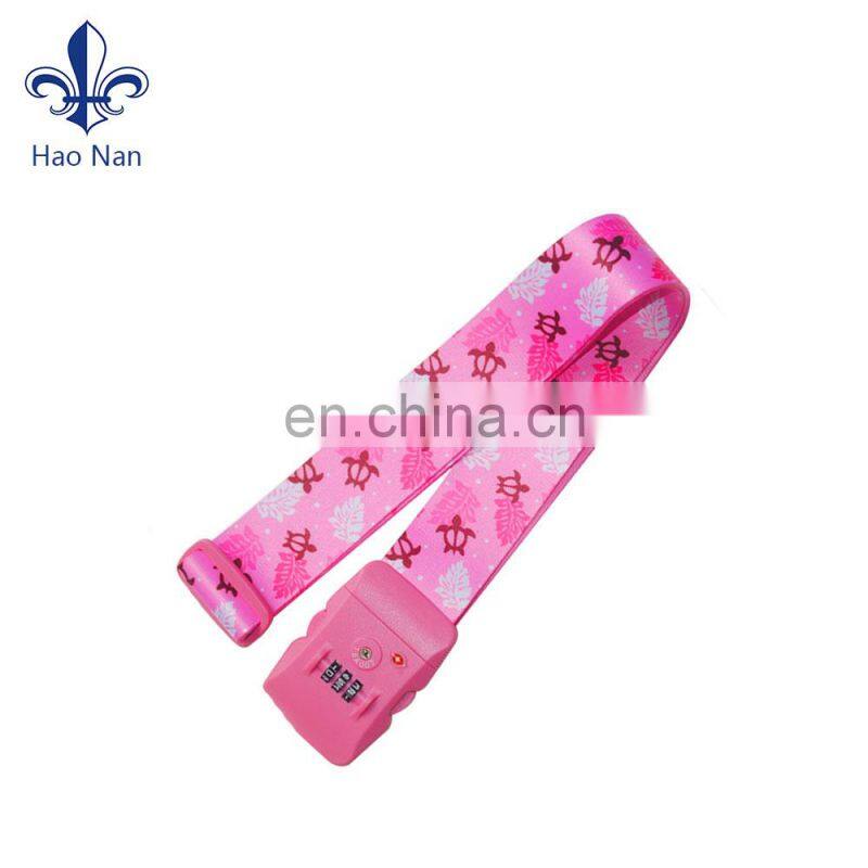 Luggage Belt Strap with Number Lock Travel Needed