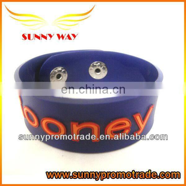 latest popular soft pvc wristband for children