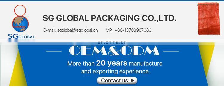 China Factory Raw Material Packing Onion Net Bag