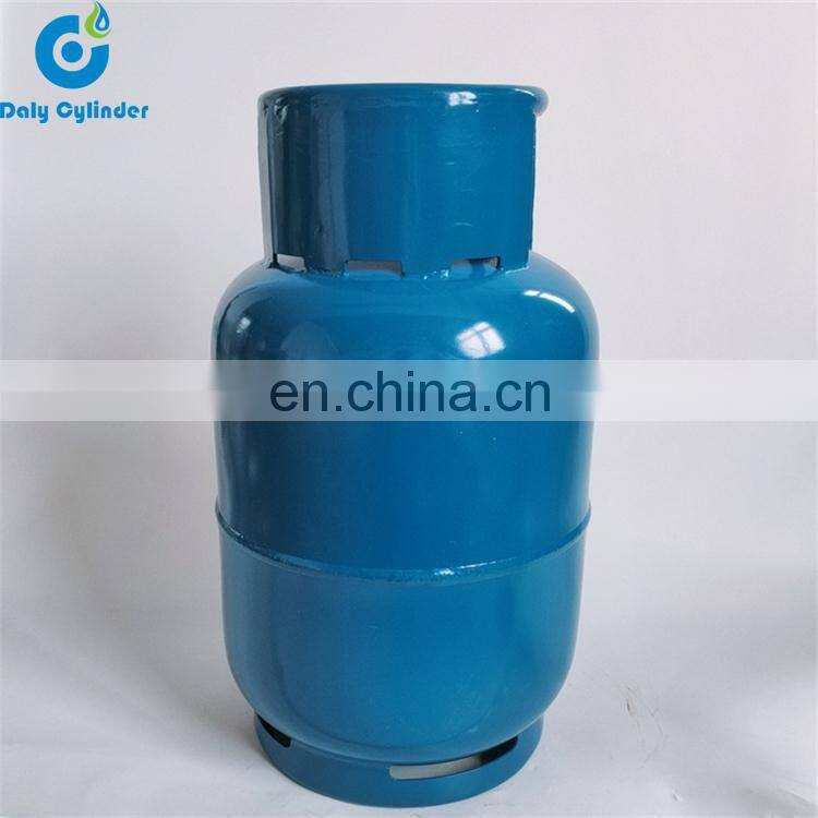 Empty Steel 10KG LPG Cylinder Propane Gas Bottle Uruguay Market for Sale