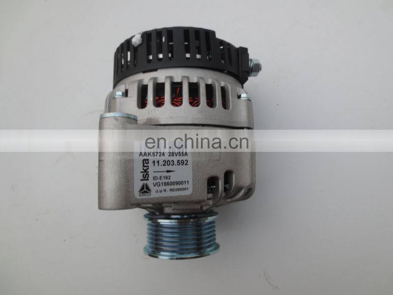 Sinotruk Howo Truck Engine Parts 612600090353 Alternator Generator