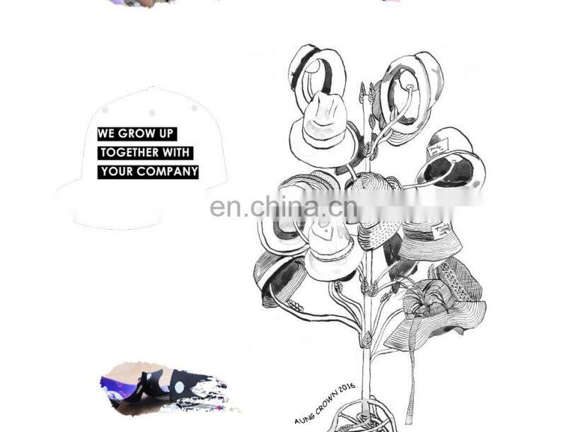 High frequency logo unique suede baseball cap hat