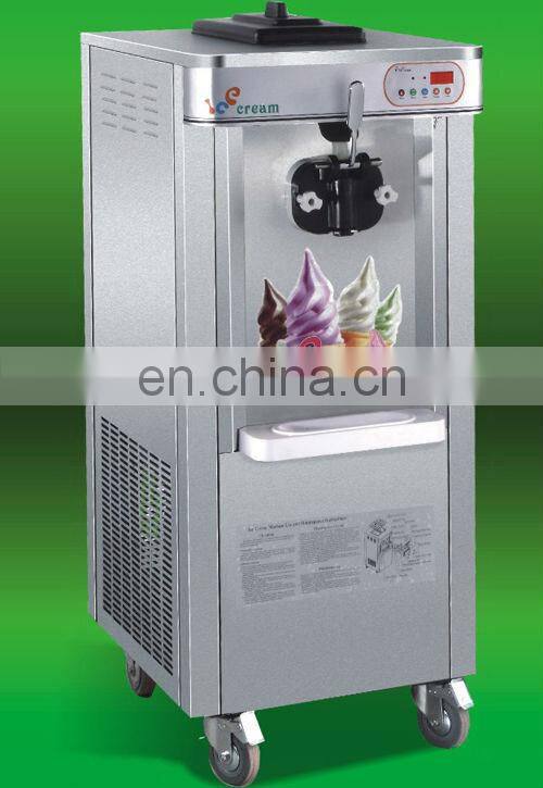 FOUR colors rainbow Ice cream machine 100% natural and healthy food