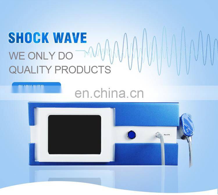 Pain relief shock wave therapy CE approved Extracorporeal shock wave therapy equipment