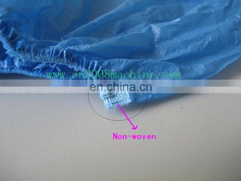 PE shoe cover making machine