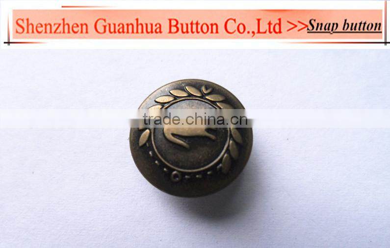 20mm brass snap button with four parts for jacket/coat/bag