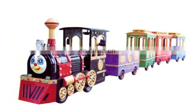 2019 Popular Amusement Park Ride On Electric Track Train For Sale