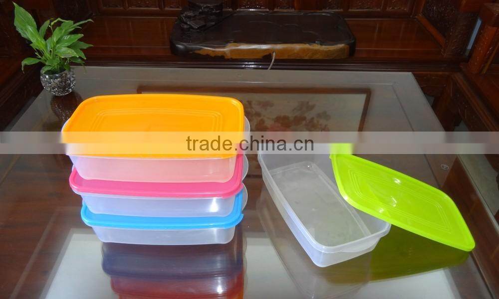 Retangular plastic food storage container or food storage box 4500ml