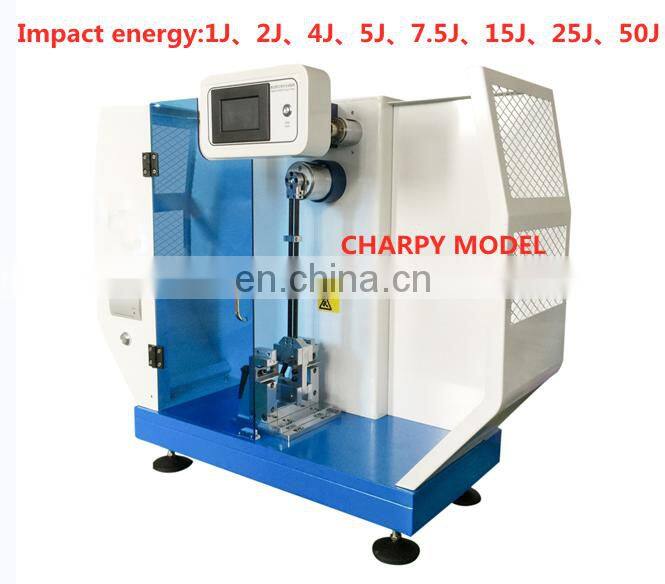 ISO179 Plastic Notch Charpy Pendulum Impact Tester Price