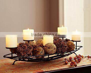 Pillar candle Holder Made Of Iron