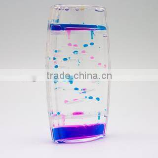 Colorful Liquid oil hourglass, Oil Sand Timer