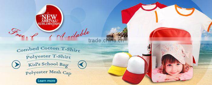 Colorking New Coming Sublimation Blank Printing Kid School Bag