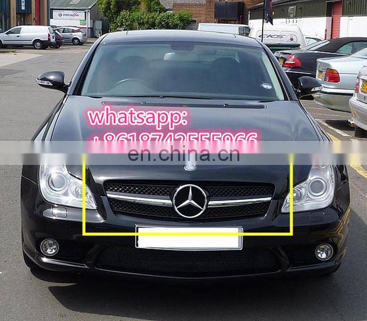 AUTO PART Grille for CLS-CLASS W219 SL63 LOOK 04~10 w219 sl63 grille with logo on it