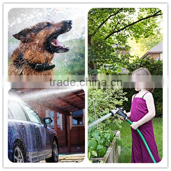 (3238) High Quality Delux Thumb Control 8 Water Patten Sprayer Hose Nozzle