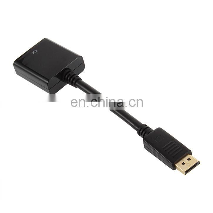 DP DisplayPort Male to VGA Female Converter Adapter Cable