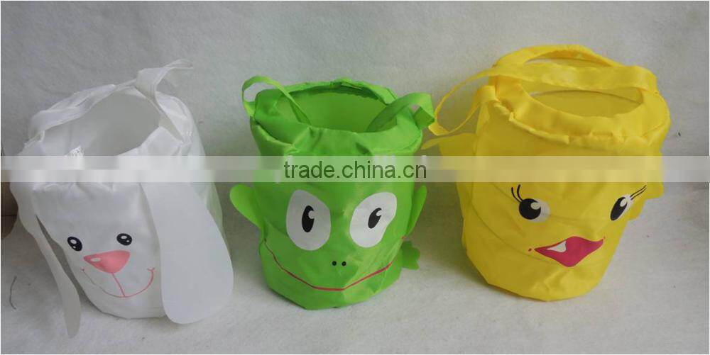 bunny buket for kids decorated Gift Baskets For Easter