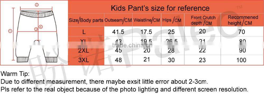 Comfortable eco-friendly 100% Cotton Knitted girl boy sweat Pants