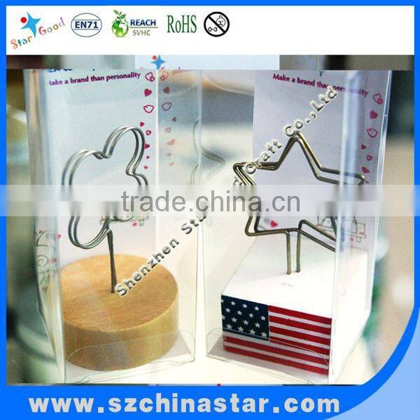 Antique design mini wood card holder