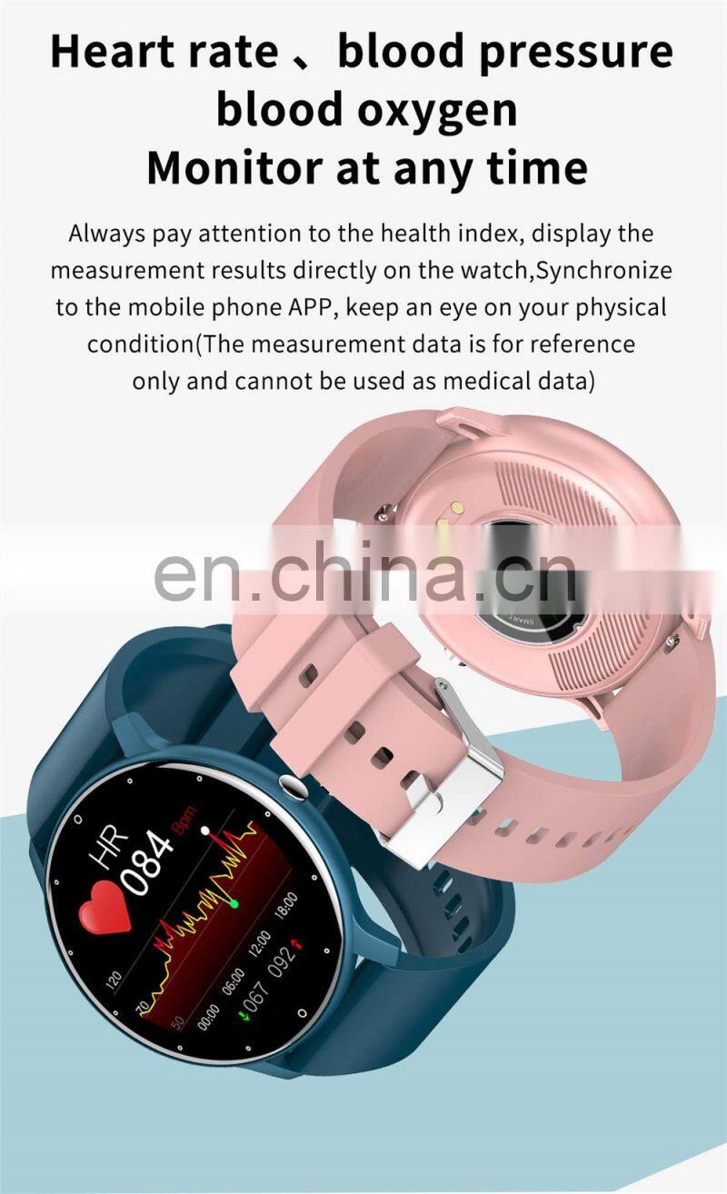 ZL02 Men Women Smartwatch For IOS Android Message Reminder Sleep Monitor Heart Rate mens smart watch android