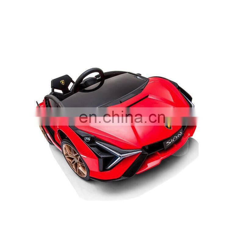 Children's remote control four-wheel electric car four-wheel drive toy sports car lithium battery