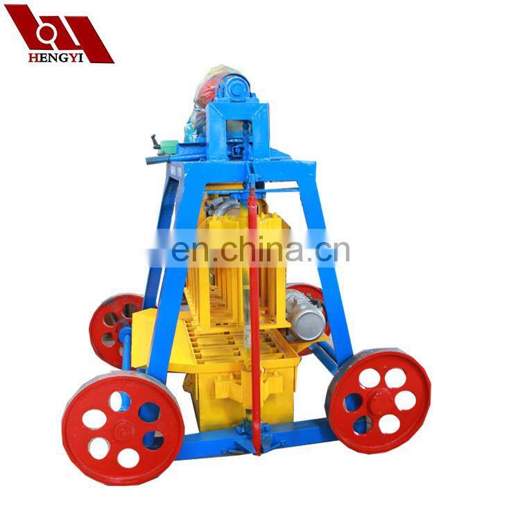 Hot sell HYQT4-45 concrete block making machine Solid brick making maker machine for price