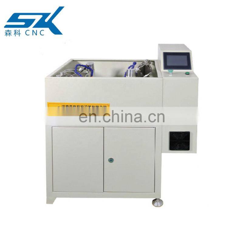 cnc glass grinding and polishing machine for grinding the shaped glass edge smooth