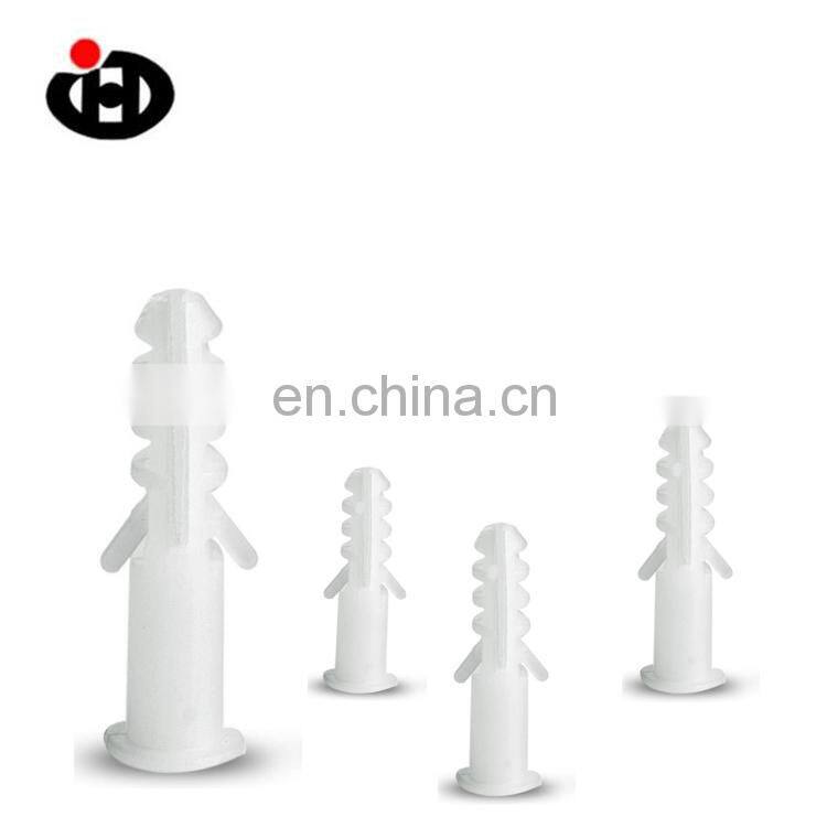 Hot Sale JINGHONG White Pipe Tube Plug Plastic Anchor