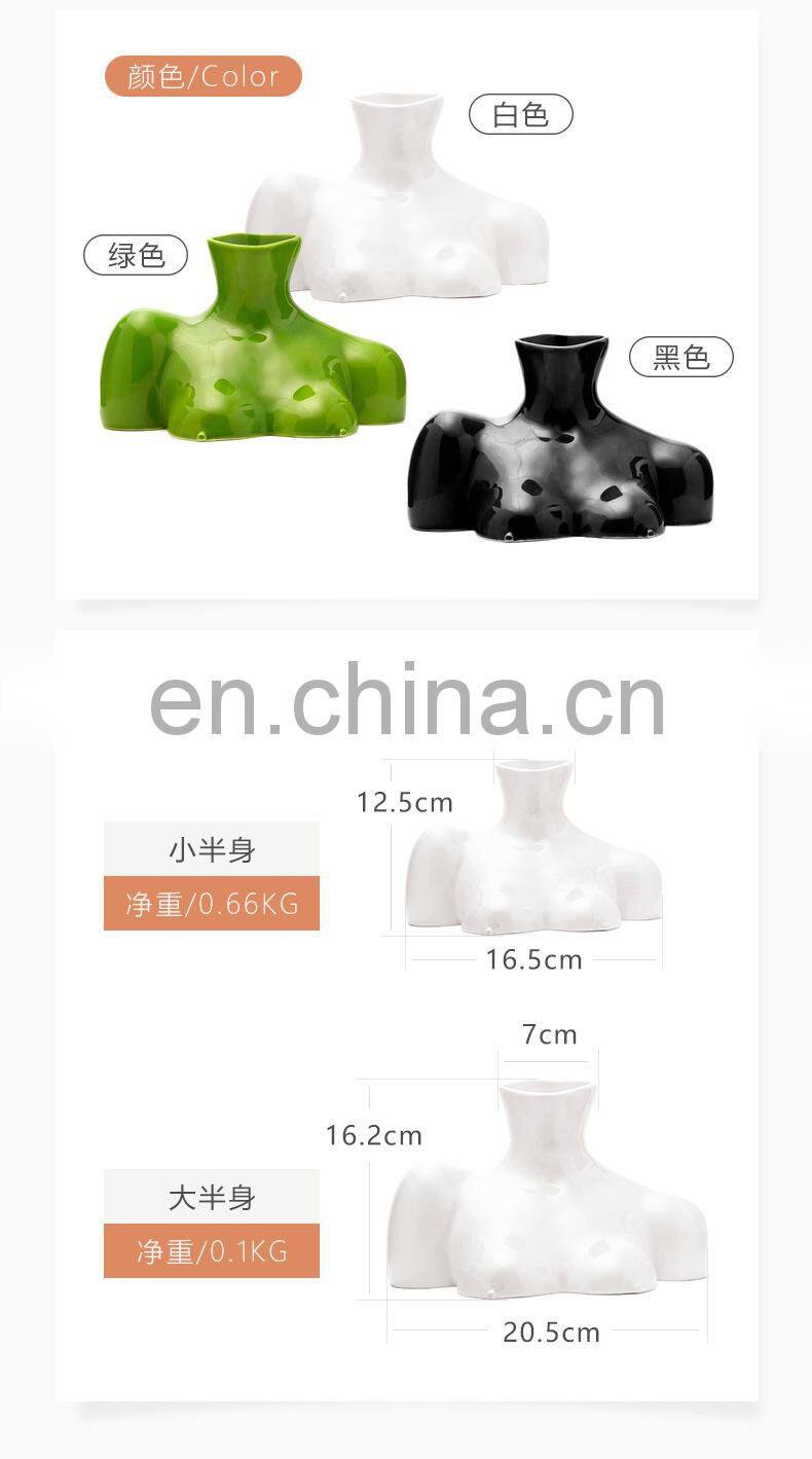 Home Accessories Decorating Vase Flowers Flower Decorative Antique Nordic Artificial Modern Ceramic & Porcelain Vases