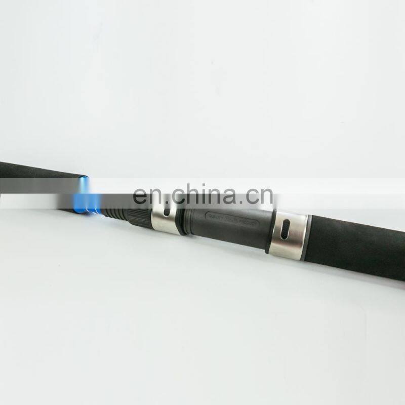 1.55M Carbon and Fiberglass Mixed Small Boat Fishing Rod with Fuji Guide Boat Rod