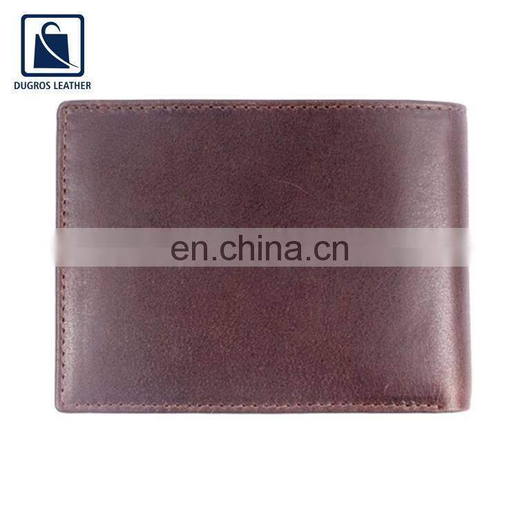 Smart Slim RFID Custom Genuine Leather Men Wallet at Attractive Price