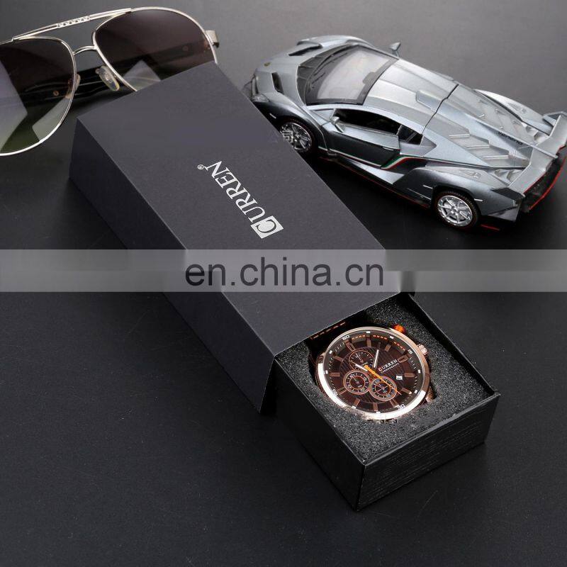 Curren New Unique Shape Packing Gift Jewelry Bracelet Watch Box