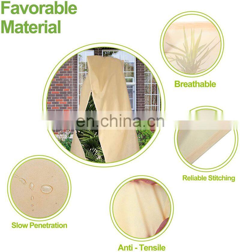 Plant Cover Winter Warm Cover Tree Shrub Plant Protecting Bag Frost Protection for Yard Garden Plants Small Tree