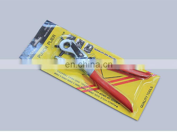 Leather Belt Hole Punch Plier Eyelet Puncher Revolve Sewing Machine Bag Setter Multi-function punch tool