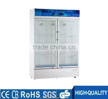 Commercial stand refrigerated display upright showcase