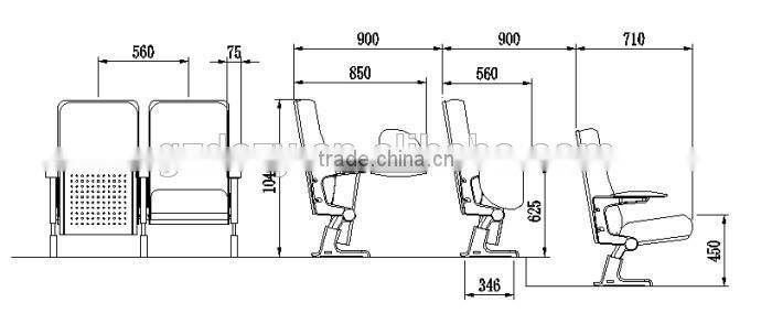 Sofa auditorium chair