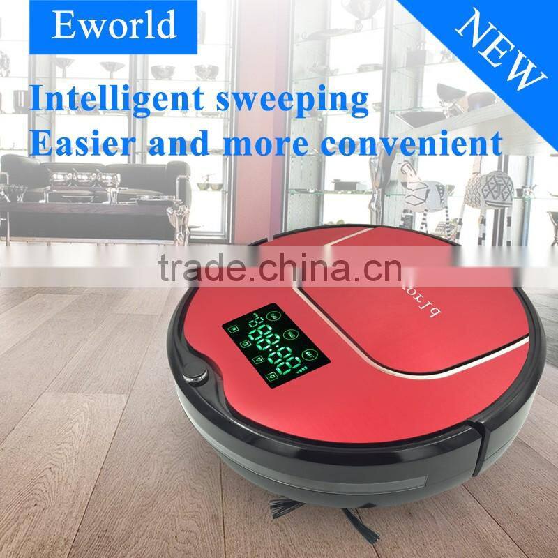 Eworld robotic suction cleaner with Remote controller/limpieza for home