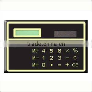 Promotional gift of Electronic and Solar Calculator with RoHS