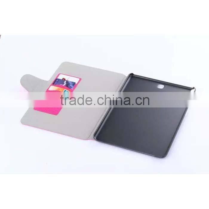 New arrival 2015 tablet cases for samsung tab 9.7 inch, for galaxy T550 case cover factory price