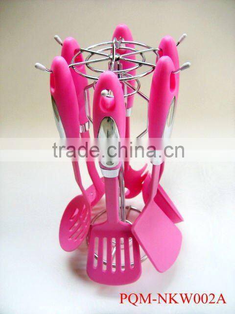 Senior 7-pieces nylon kitchen utensil set 002A