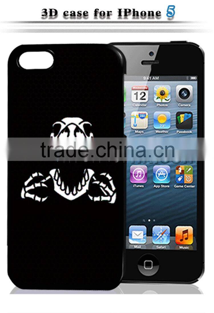 CrossBones Design 3D PC Case For S6 Edge