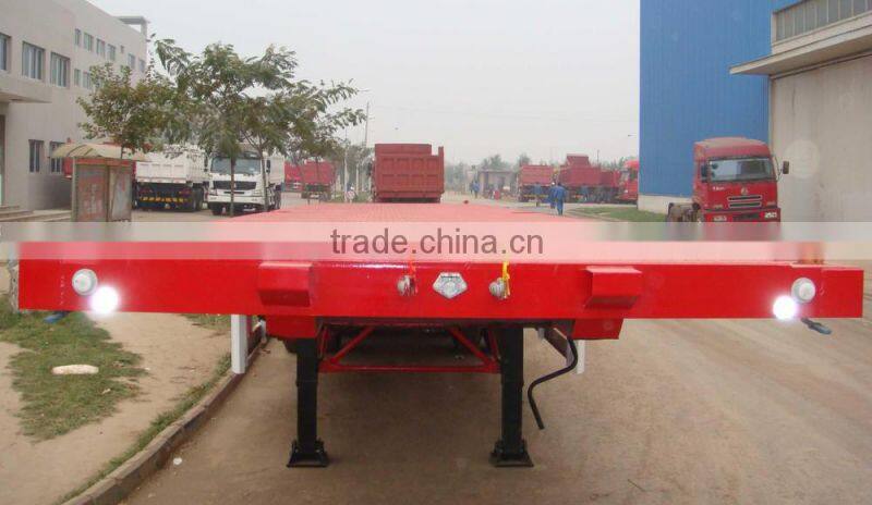 40ft low bed semi trailer ce