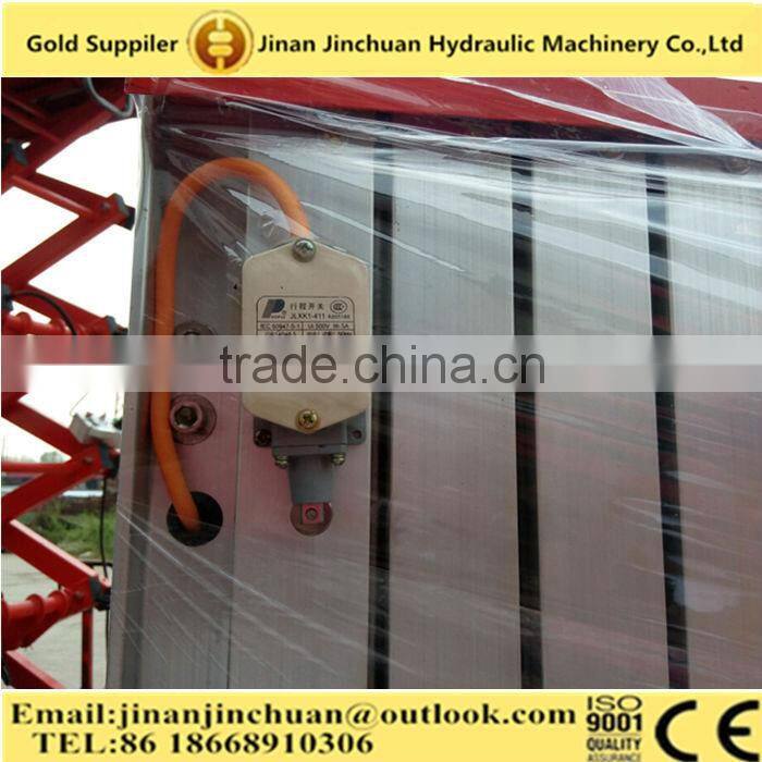 hydraulic electric mobile aluminium work platform lift for aerial work