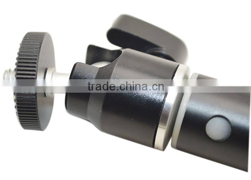 Travel tourism stability multi-angle rotation laser with selfie stick for mobilephone