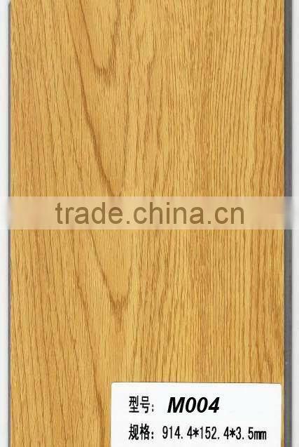 Best Price Interlocking Click Vinyl Pvc Plank Flooring Tiles 3.5mm
